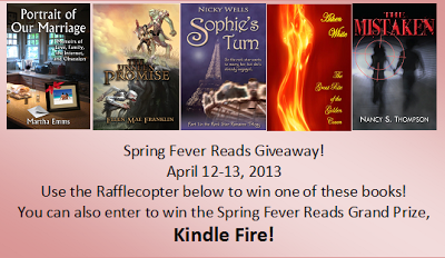 Spring Fever Reads Giveaway Event – Over 40 ebooks and a Kindle Fire! #SpringReads