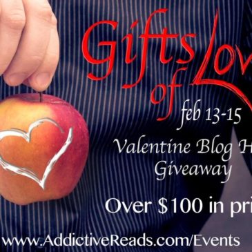 Top Five Valentine GIFTS OF LOVE Blog Hop #AReads Win over $100 in prizes!!